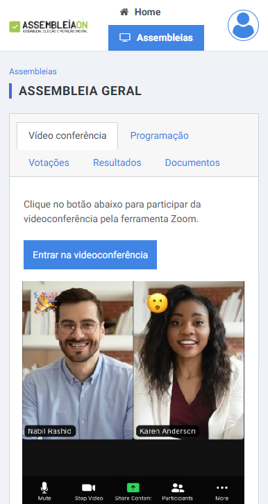 Vídeo Conferência Integrada